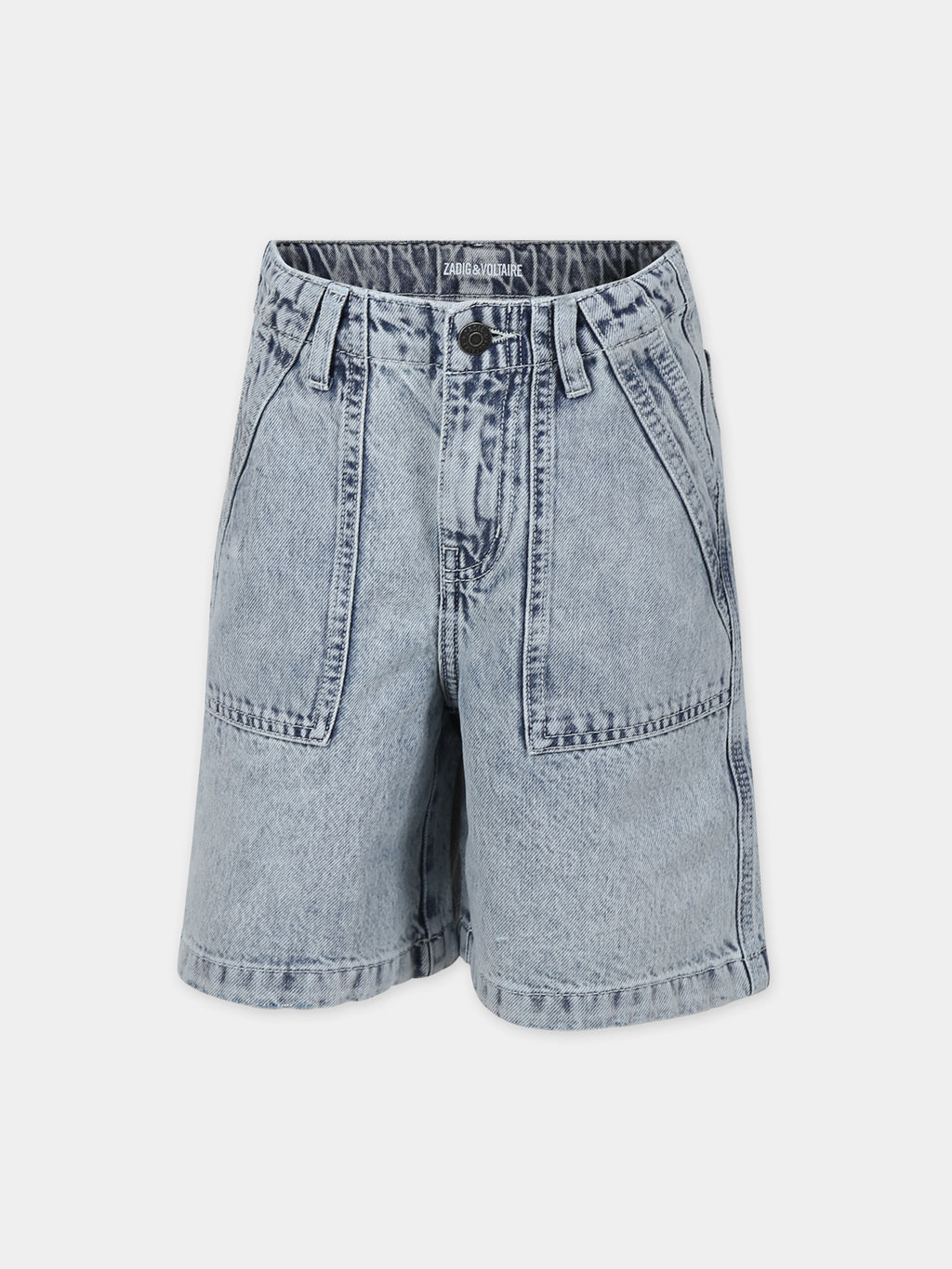 Short en jean pour garçon